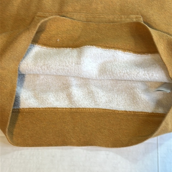 PATAGONIA FLEESE LINED HOODIE ORANGE SWEATSHIRT WOMENS SZ  S MENS SZ XS - Picture 8 of 16